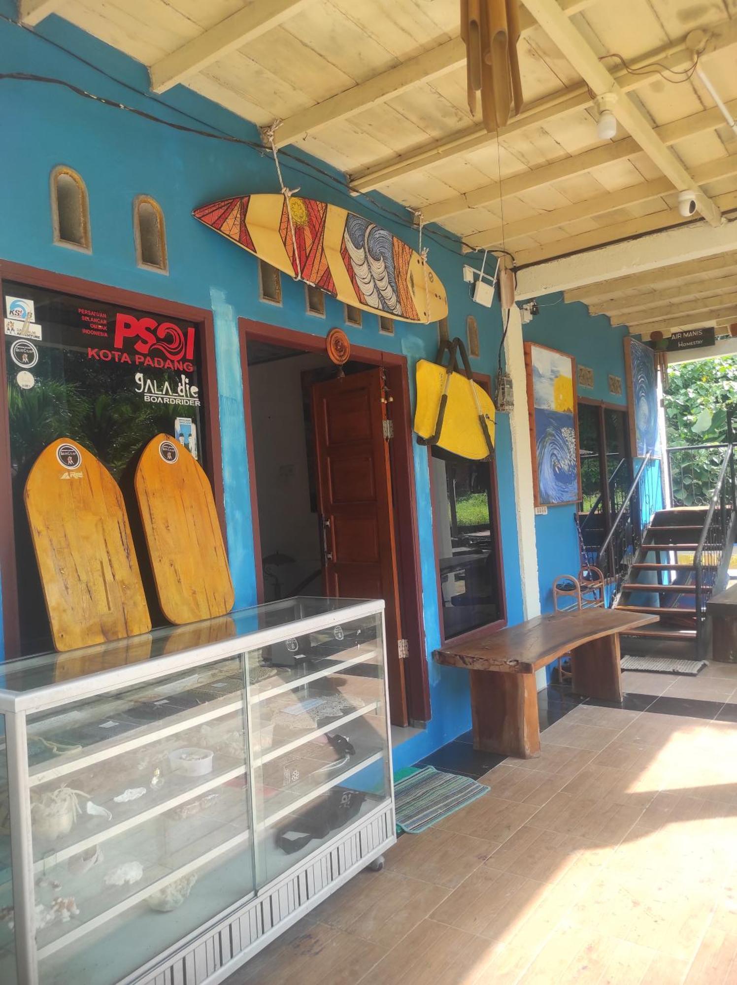 Ferienwohnung Air Manis Secret Surfcamp Taluk Batung Exterior foto