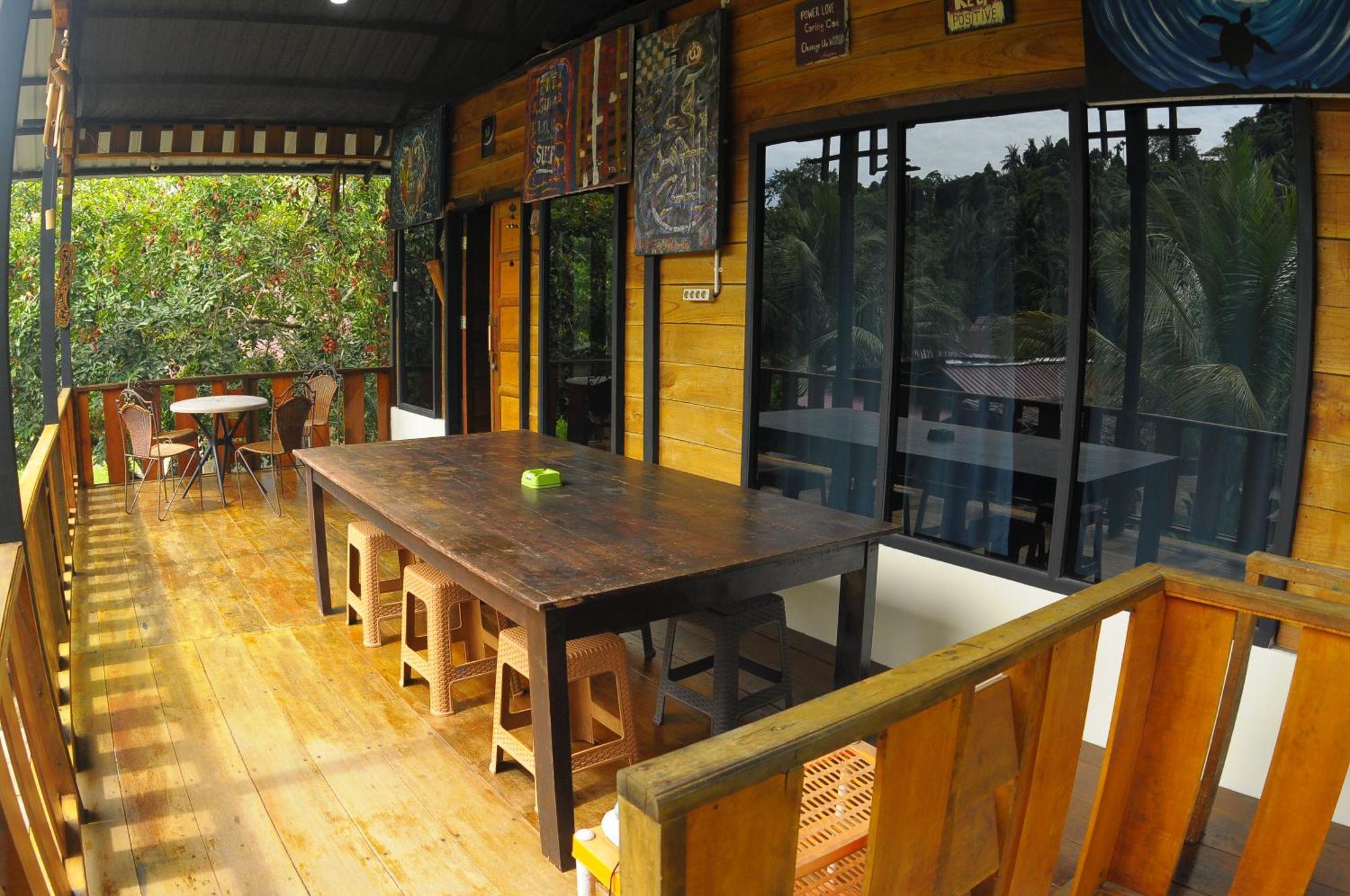 Ferienwohnung Air Manis Secret Surfcamp Taluk Batung Exterior foto
