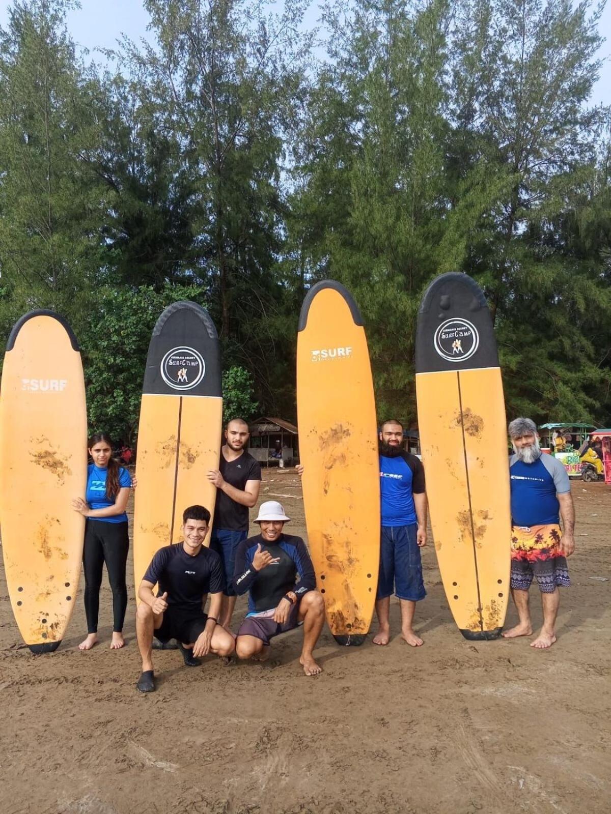 Ferienwohnung Air Manis Secret Surfcamp Taluk Batung Exterior foto